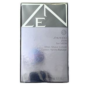 SHISEIDO Zen for Men Scented After Shave Lotion 3.3 Oz 100ml Sealed New With Box